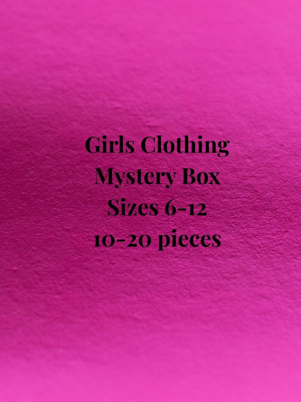 Girls Clothing Mystery Box